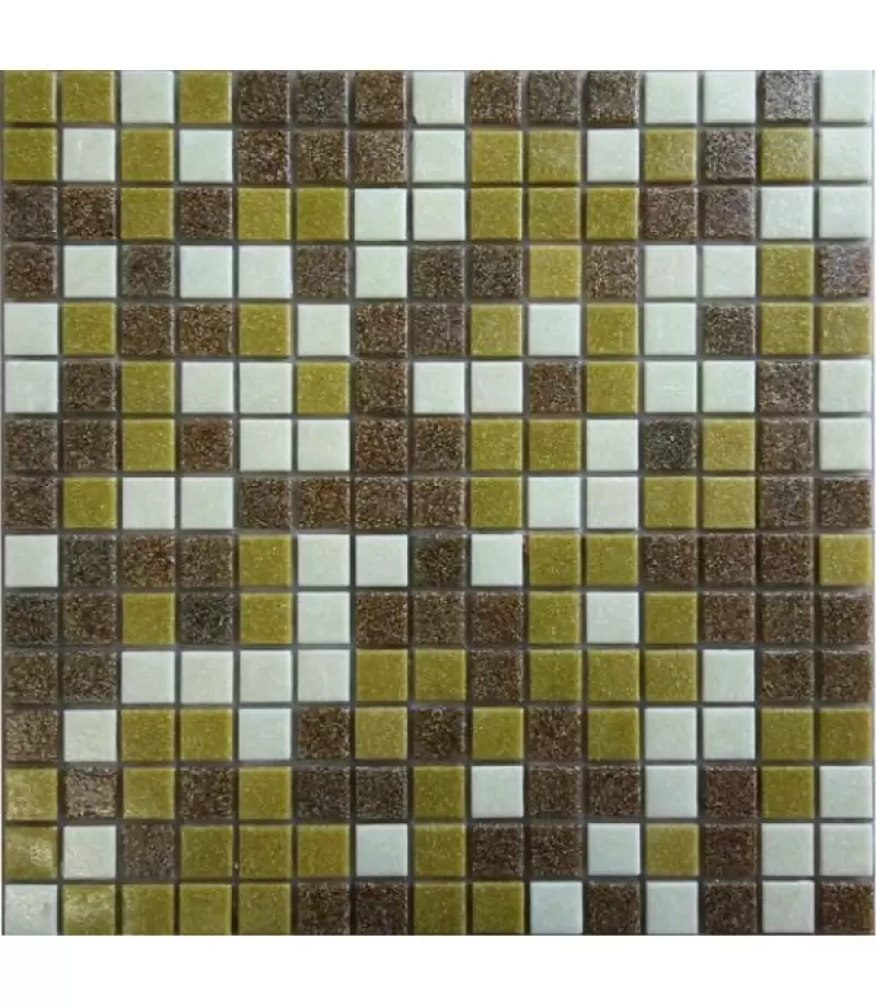 Mozaic din sticla  2 x 2 cm - Mix 401