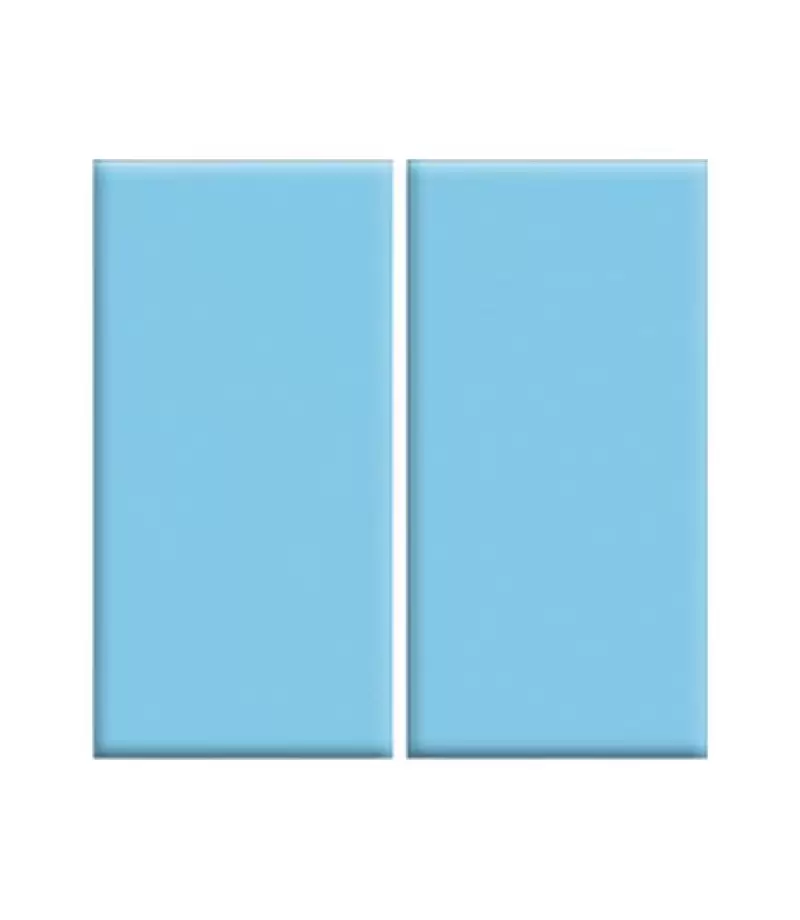 Placa portelan 12,5 x 25 - Light blue - Serapool