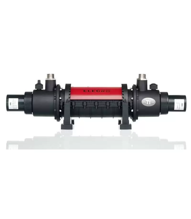 Schimbator de caldura din titan SST(Shell & Spiral Tube) 50KW(171k BTU) pentru piscina - Elecro Engineering