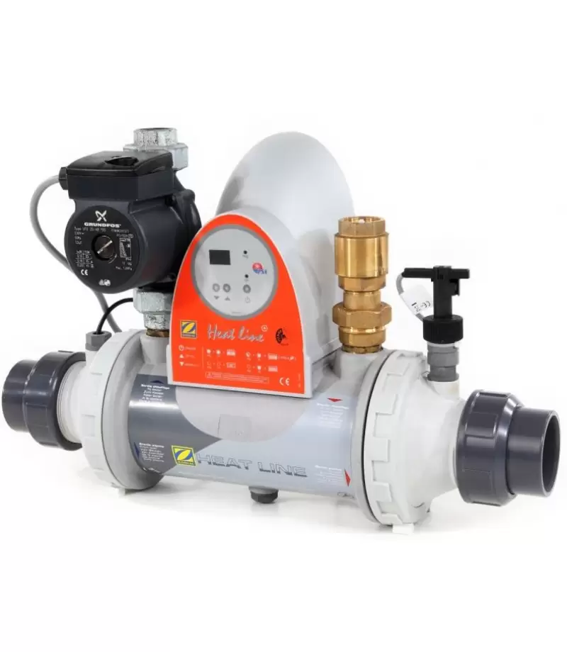 Schimbator de caldura din titan echipat Heat Line Plus 40 kW - Zodiac