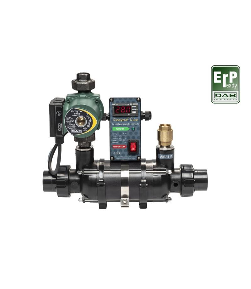Schimbator de caldura din inox D-KWT-VA Compact 85Kw - MaxDapra