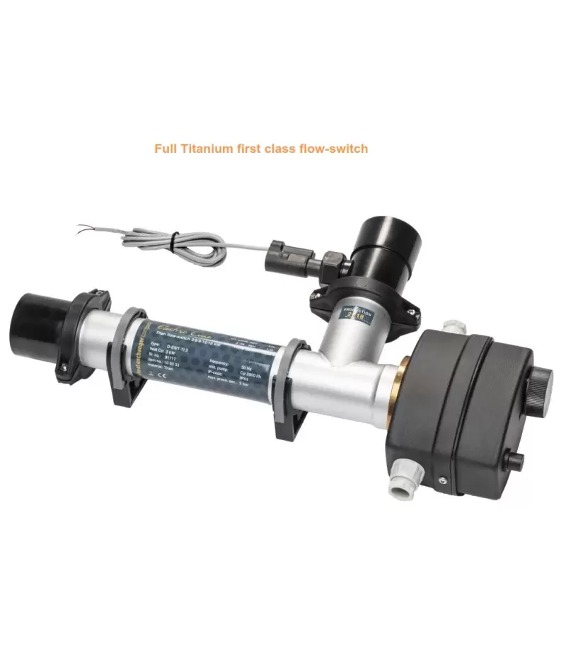 Incalzitor electric din titan D-EWT-Ti - 3kW - MaxDapra