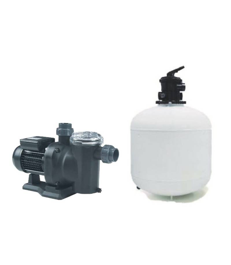 Set filtrare piscina Filtru SkyPool Top D500 si Pompa Sena 9mc/h - AstralPool