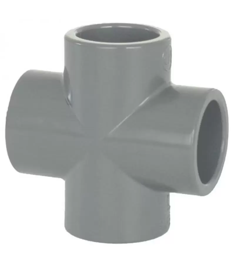 Cruce PVC-U D50 -SOROFLEX