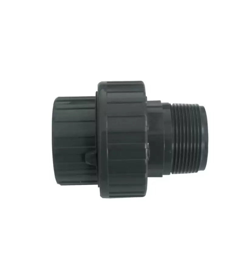 Racord olandez PVC-U D50mm x 1½" Fe - Cepex