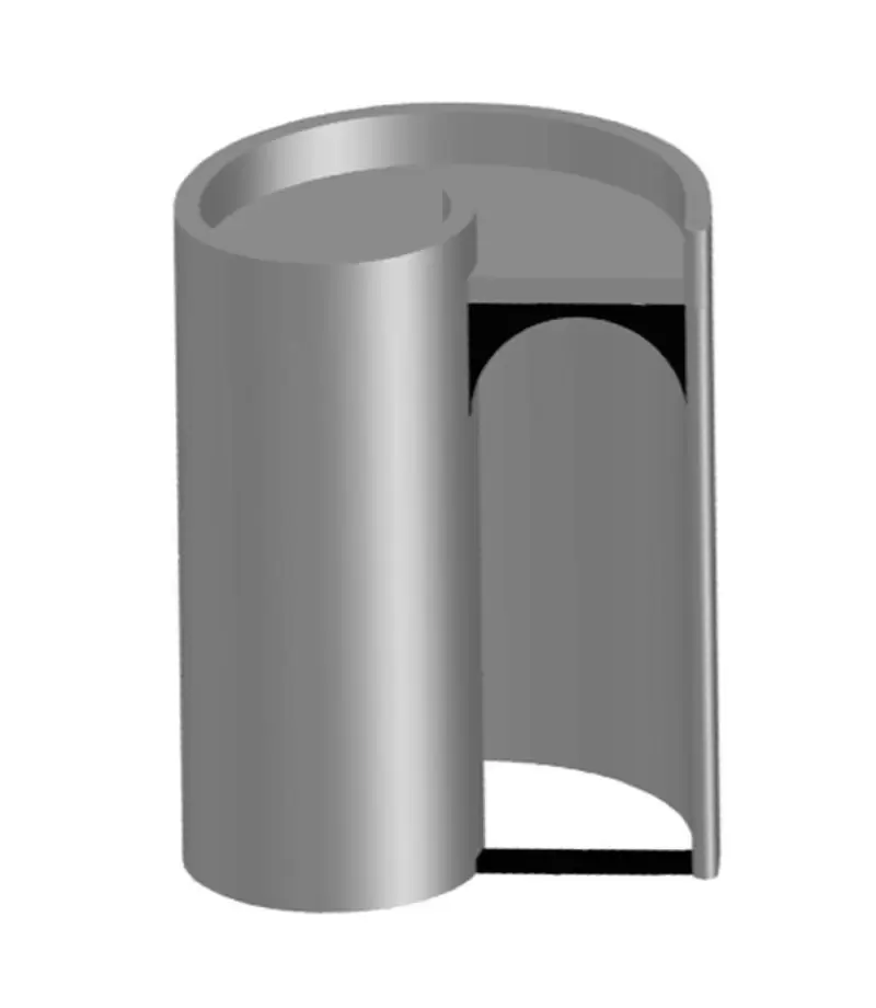 Cabina de dus tip melc cu sapa de ciment R60x250 cm - Hammam