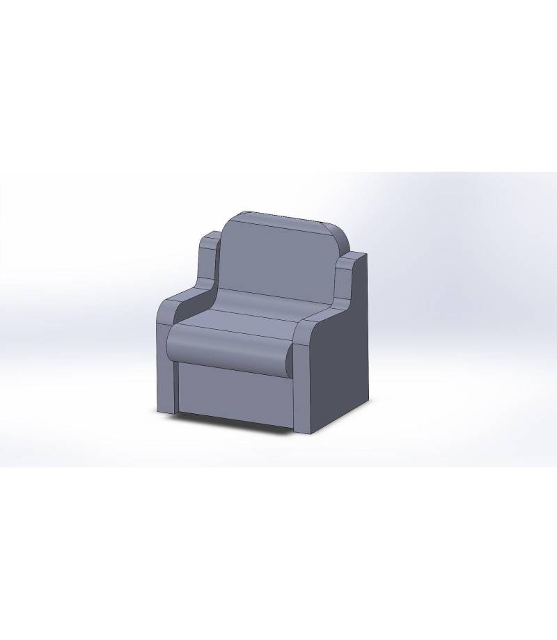 Scaun pentru sauna 100x95x76 cm - Hammam