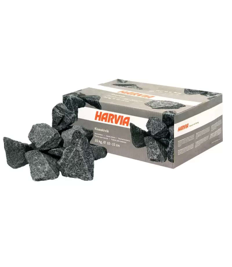 Roci vulcanice pentru sauna 10 - 15cm - 20 Kg - Harvia