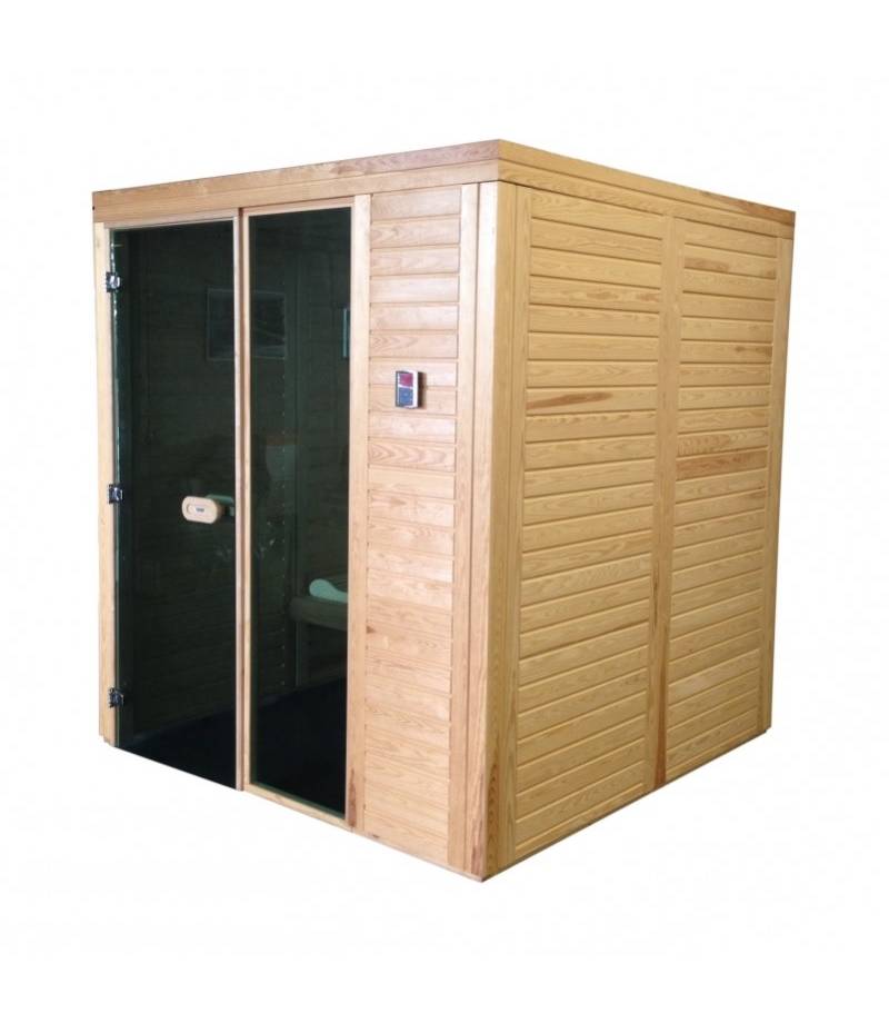 Sauna uscata modulara Home 2.5 x 2 x 2.2 m din pin alb - AstralPool