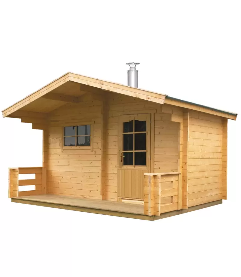 Sauna uscata de exterior Keitele cu incalzitor electric - Harvia