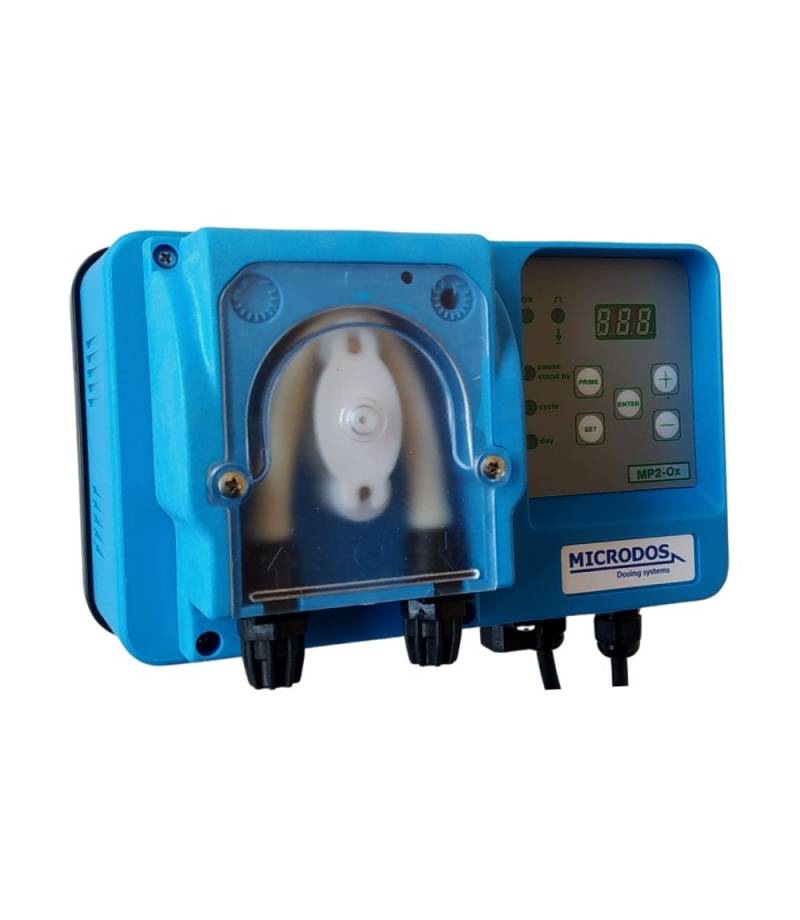 Pompa peristaltica digitala de dozare proportionala oxigen lichid - Microdos MP2- Oxygen 1,5 l/h - 1 bar 