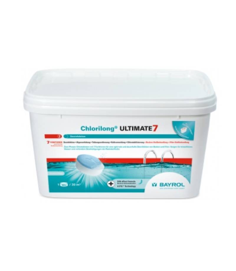 Tablete clor Clorilong Ultimate 7 - 4.8 Kg - Bayrol