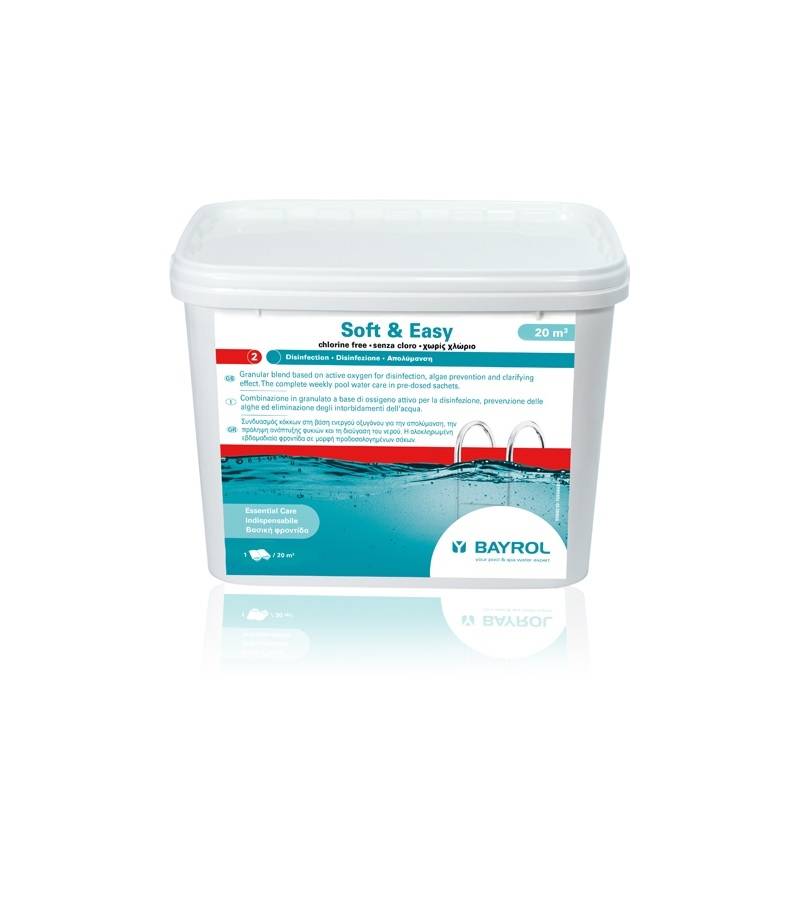 Oxigen activ granule Soft Easy 4.48 kg - 20mc - BAYROL