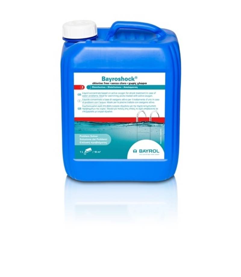 Oxigen activ lichid soc Bayroshock 5 litri - BAYROL