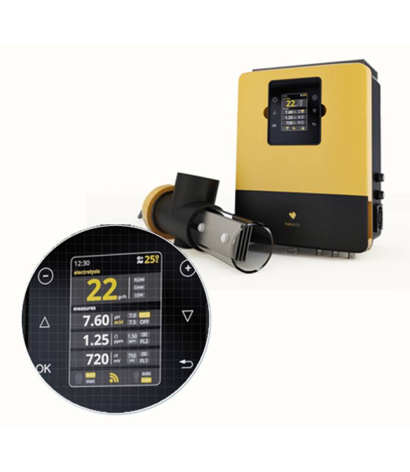 Sistem electroliza cu sare pentru piscina HIDROLIFE - 16 grame / 65 mᶟ - SUGAR VALLEY