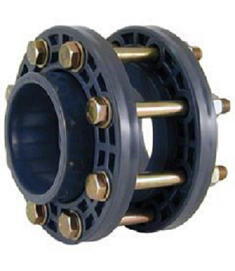 Kit flanse libere PVC-U cu suruburi lungi D125mm - Cepex