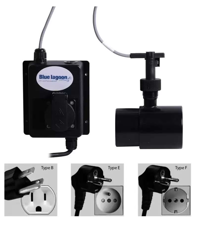 Detector debit si comanda electrica - Flow Switch Plus - Blue Lagoon