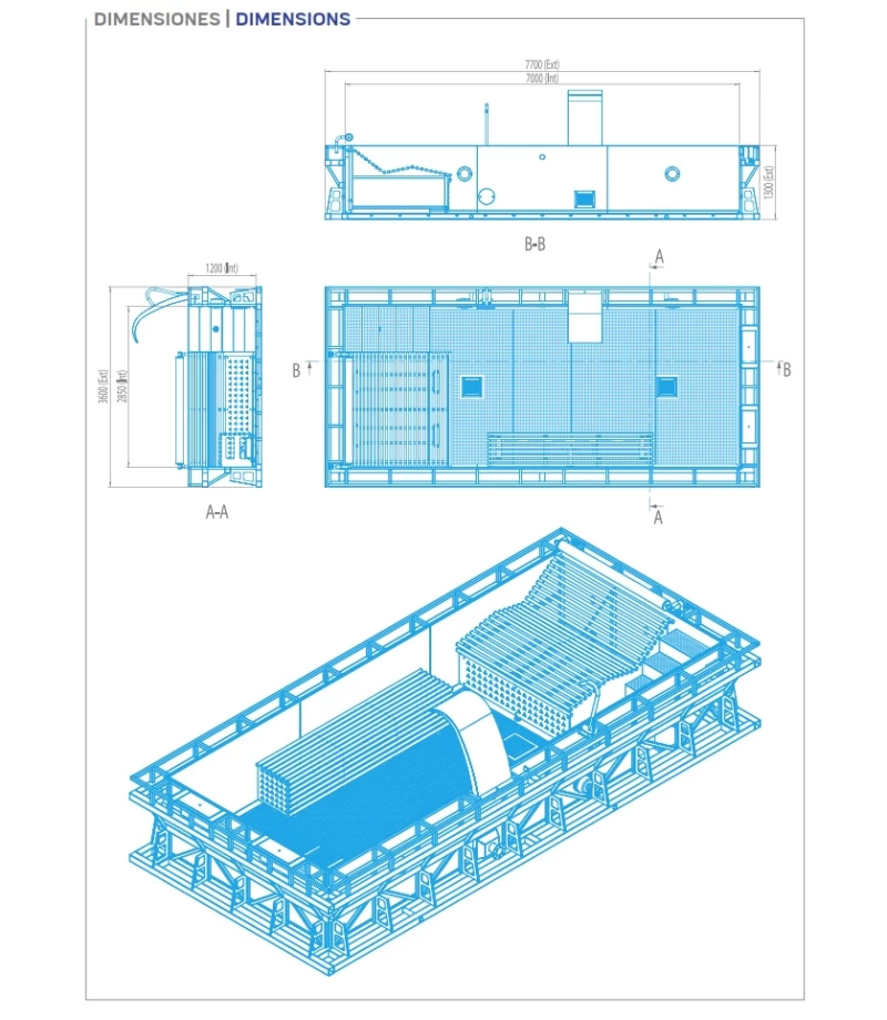 Piscina din inox cu skimmere COMFORT 7x3x1.2m - AstralPool