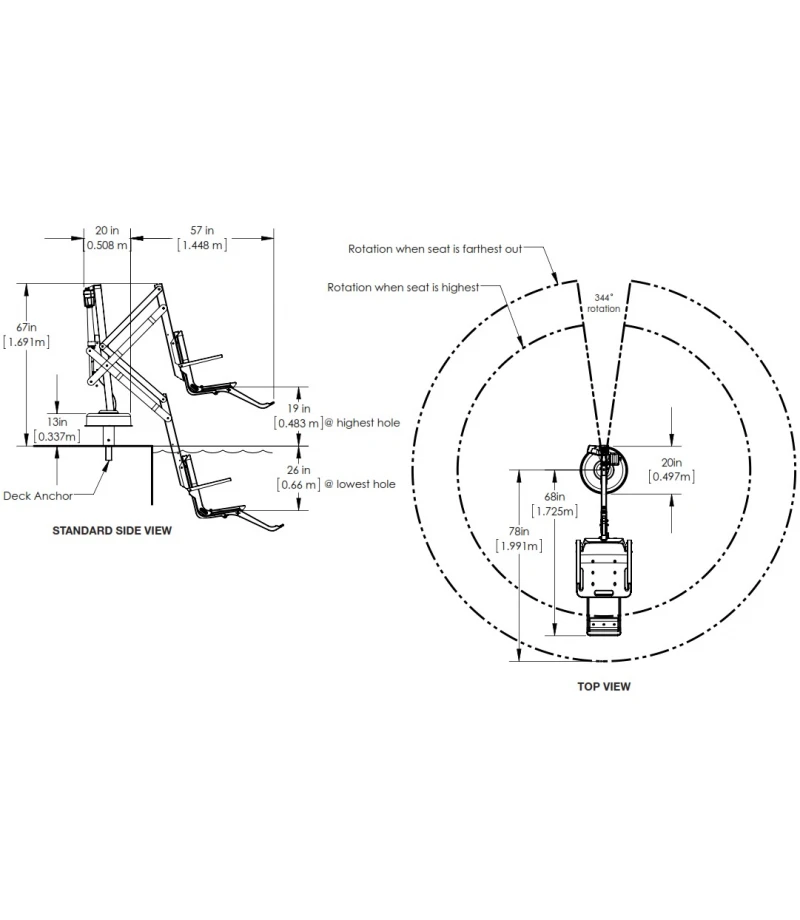 Ascensor semi-mobil pentru persoane cu dizabilitati - Splash - AstralPool