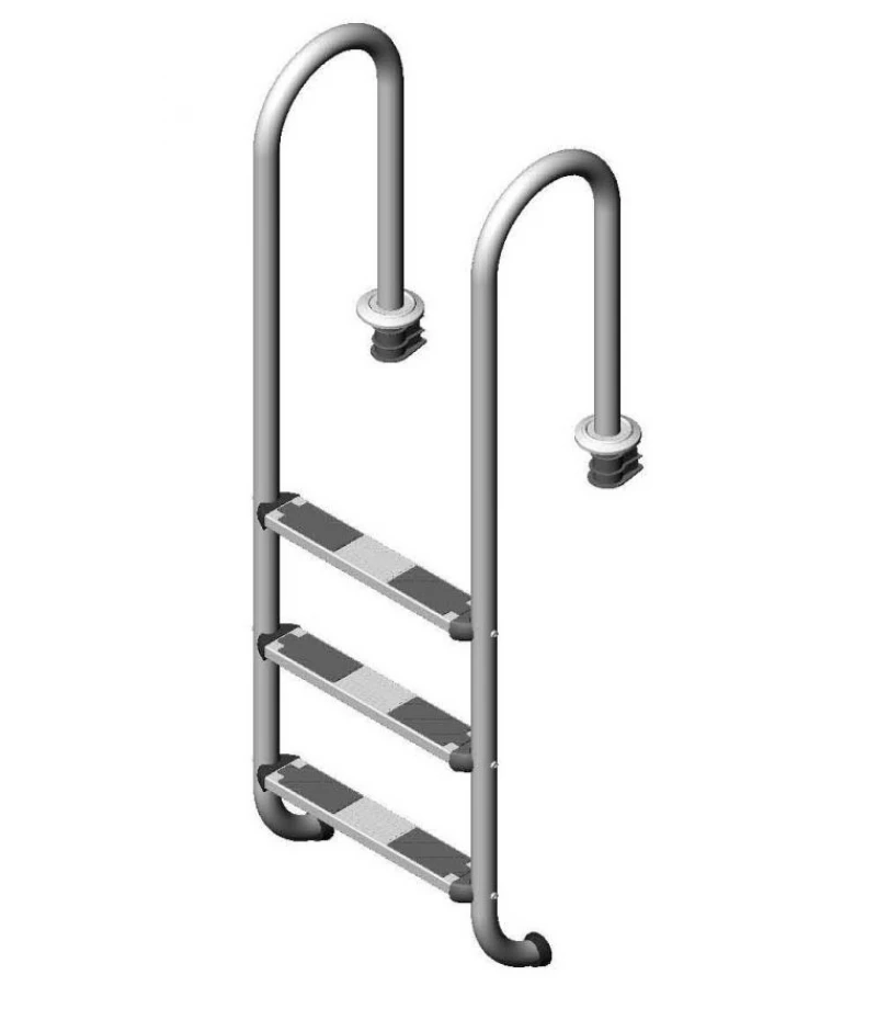 Scara Muro pentru piscina din INOX 316 cu 2 trepte Lux-AstralPool