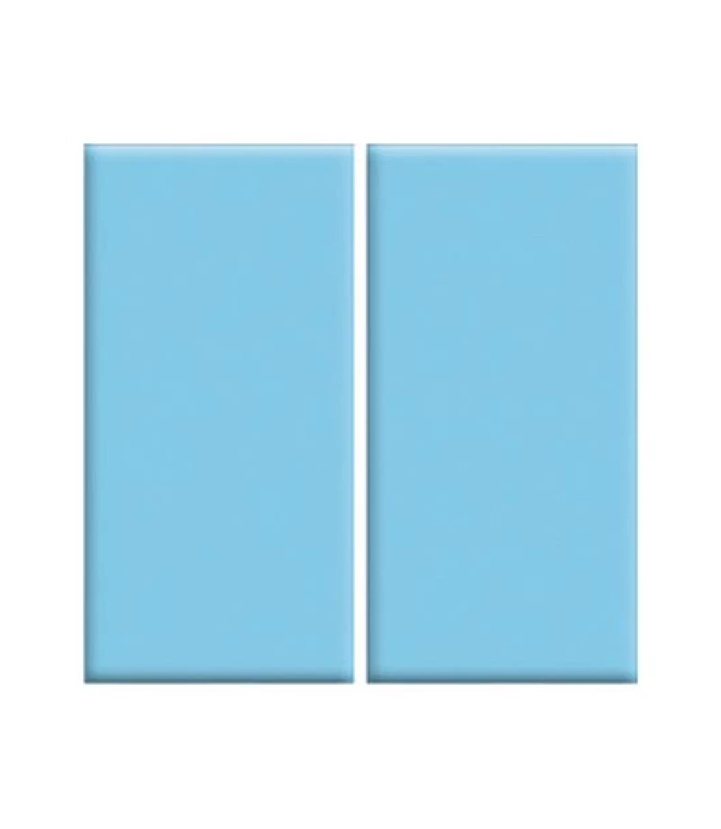 Placa portelan 12,5 x 25 - Light blue - Serapool
