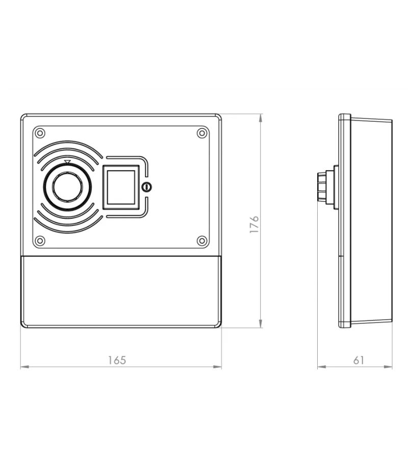 Panou de comanda analogic Vulcan pentru schimbator de caldura - Elecro Engineering