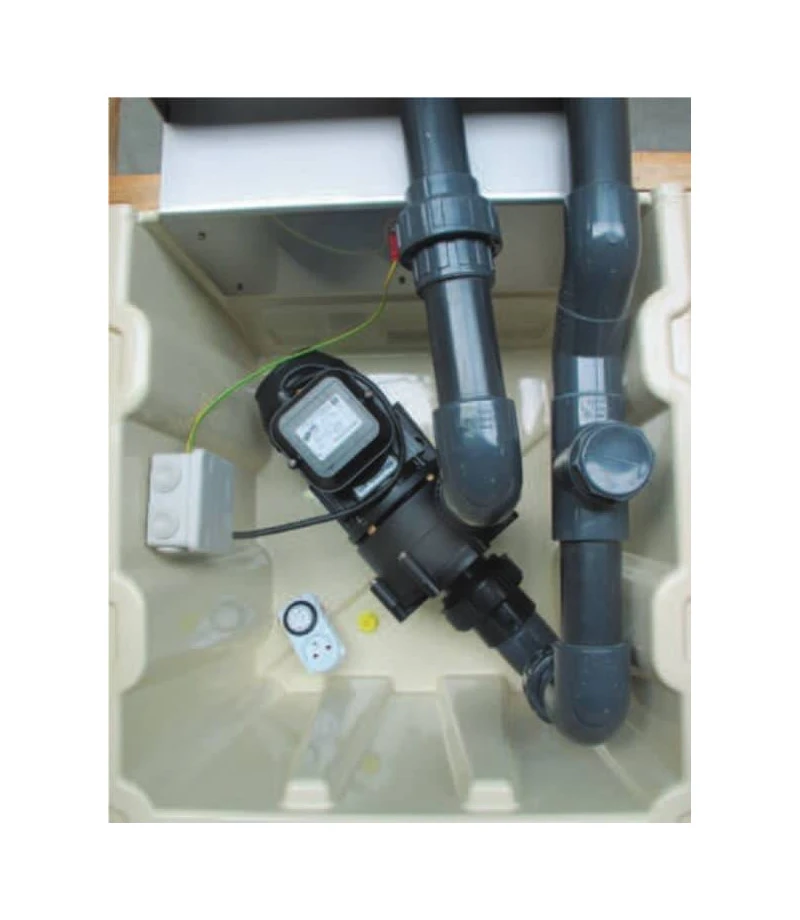 Unitate filtrare monobloc pentru piscina 45 m3 cu bypass integrat - FILTRINOV