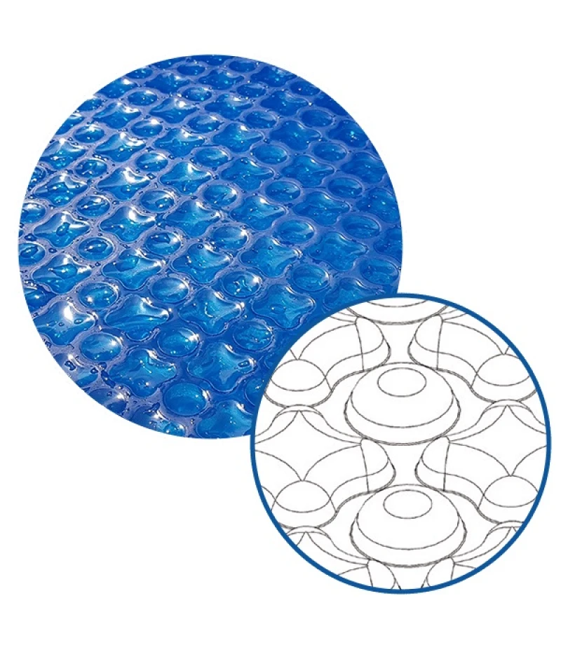 Prelata de vara pentru piscina 500μ 3m x 6m - OXO Blue