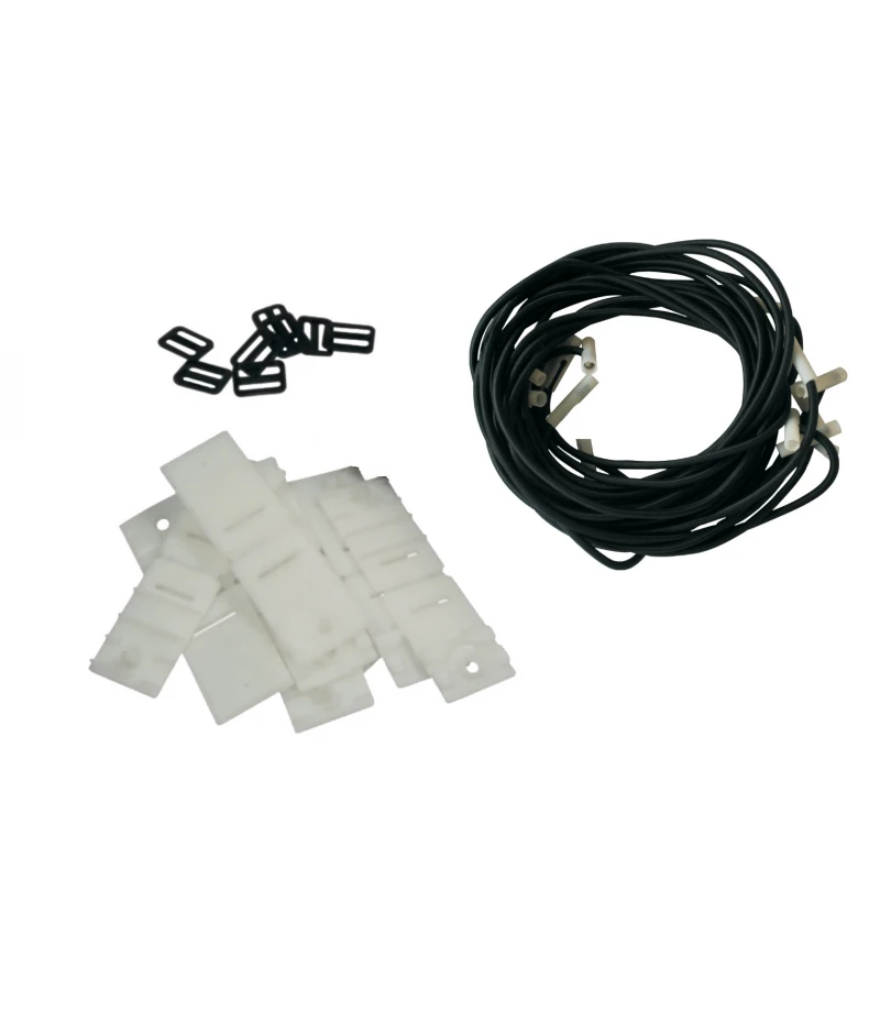 Set fixare cu chingi elastice pentru prelata