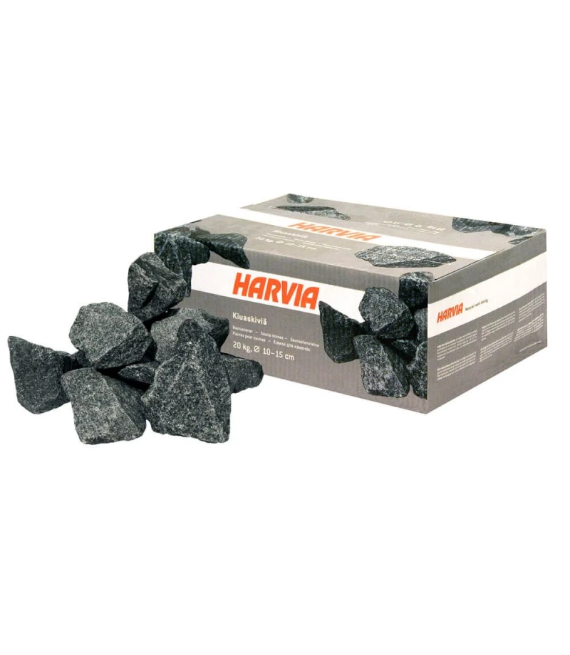 Roci vulcanice pentru sauna 10 - 15cm - 20 Kg - Harvia