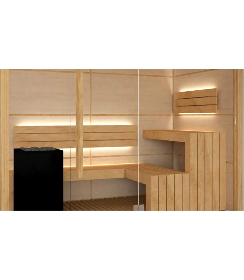 Saună finlandeză 134 x 254 x 210 - model Lobos - AstralPool