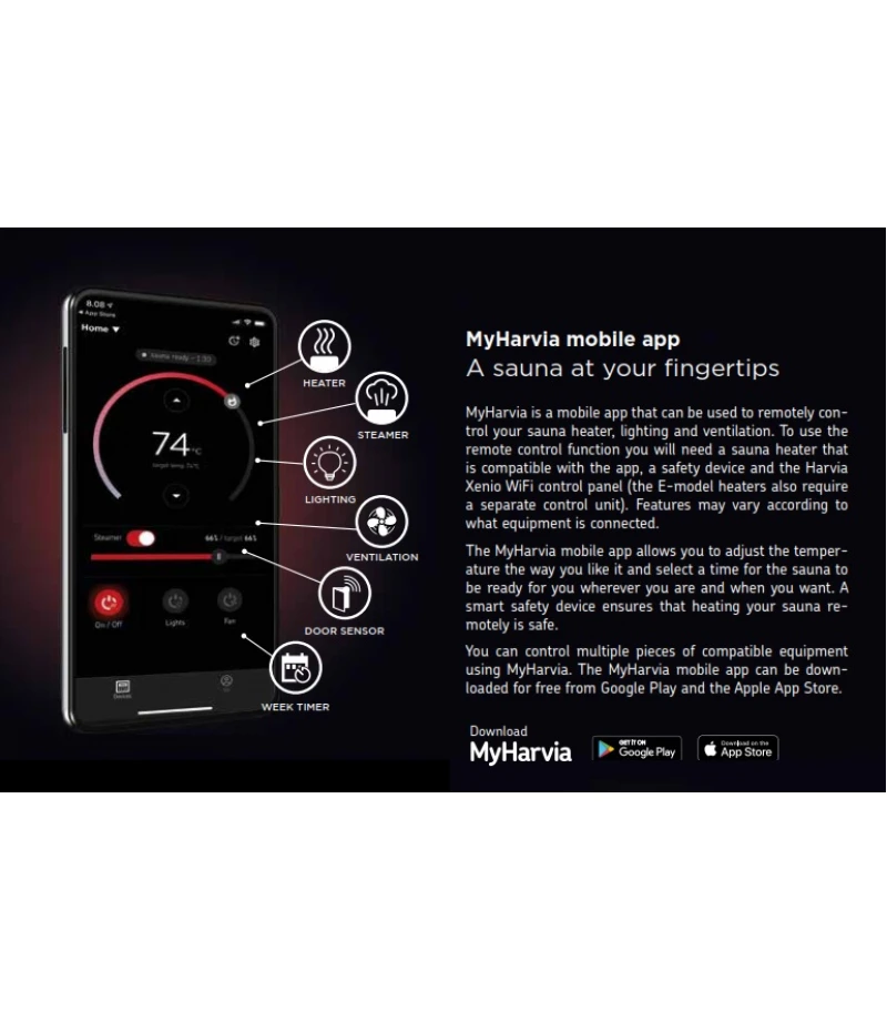 Controler WiFi  Xenio - Harvia