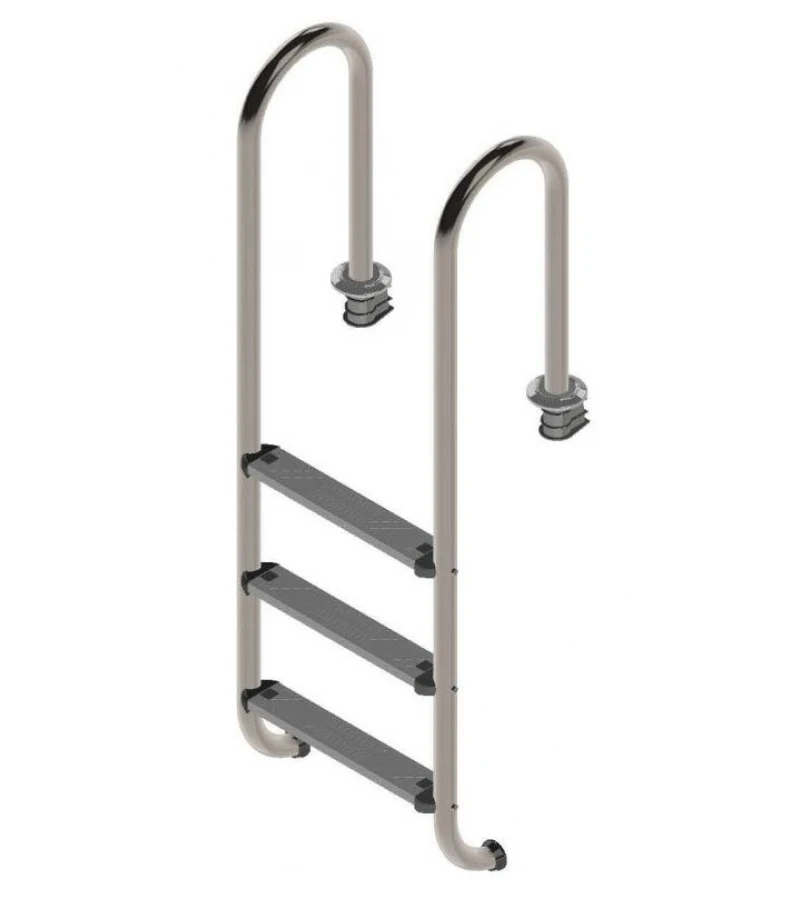 Scara piscina Muro din Inox AISI 304 cu 3 trepte - AstralPool