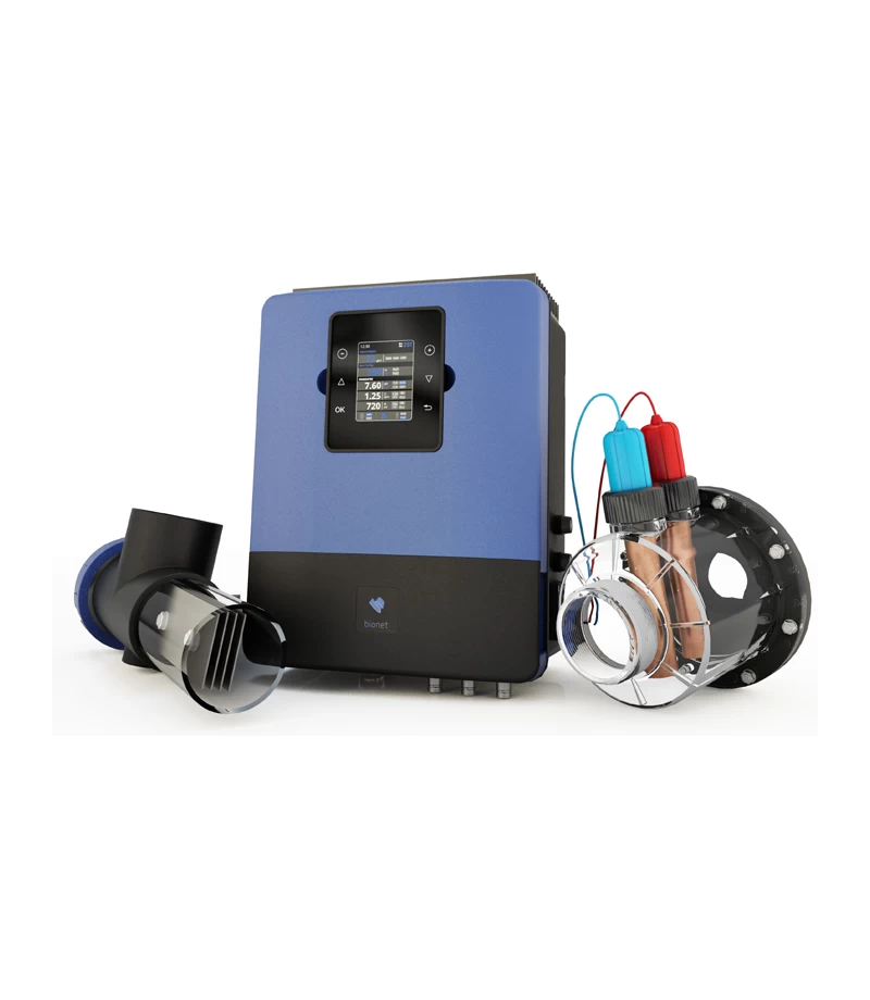 Sistem electroliza si ionizare Cu/Ag pentru piscina BIONET - 50 grame / 250 mᶟ - SUGAR VALLEY
