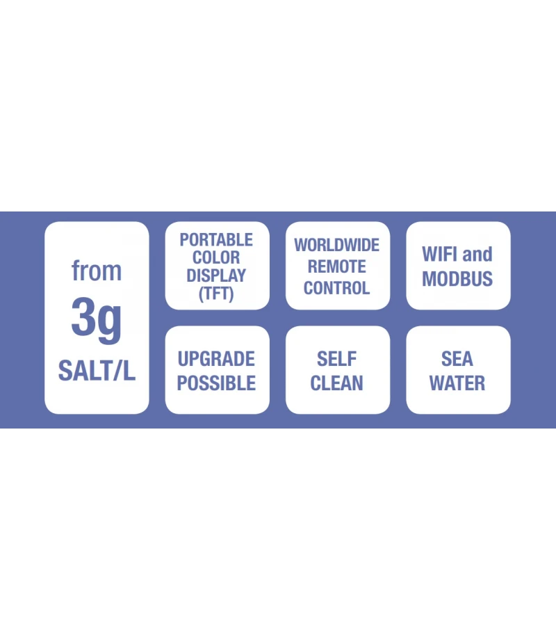 Sistem electroliza si ionizare Cu/Ag pentru piscina BIONET - 250 grame / 500 mᶟ - SUGAR VALLEY