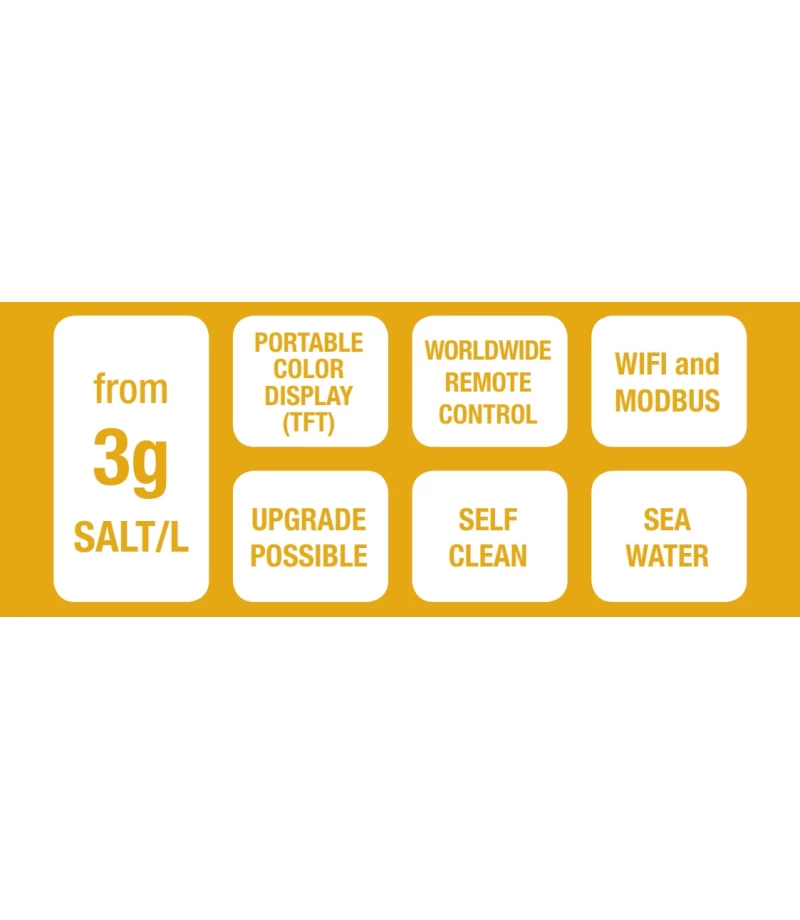 Sistem electroliza cu sare pentru piscina HIDROLIFE - 16 grame / 65 mᶟ - SUGAR VALLEY